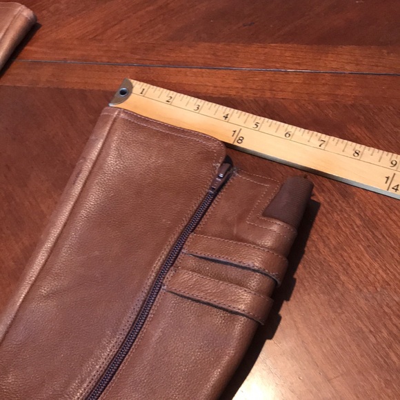 Naturalizer brown leather riding boots size 7.5M - Picture 4 of 16